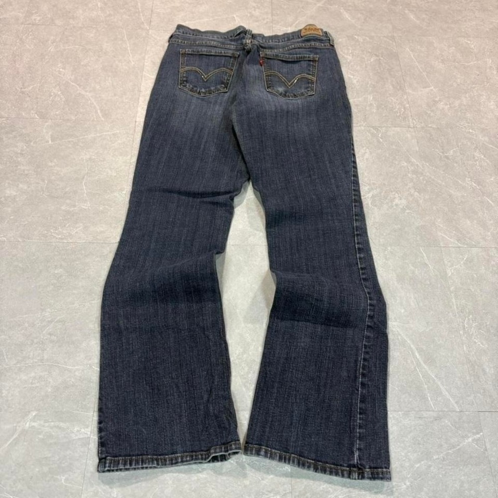 Levi's navy blue 515 bootcut jeans Size 10" #denim #flared